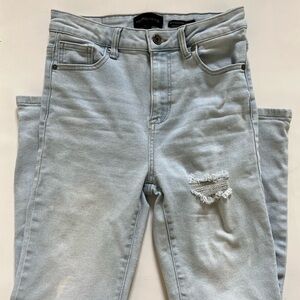 Kendall & Kylie The Icon High Rise Straight Jeans